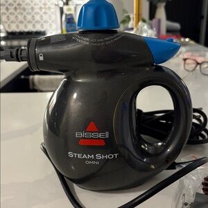 Bissell Steam Shot Cleaner in Black and Blue